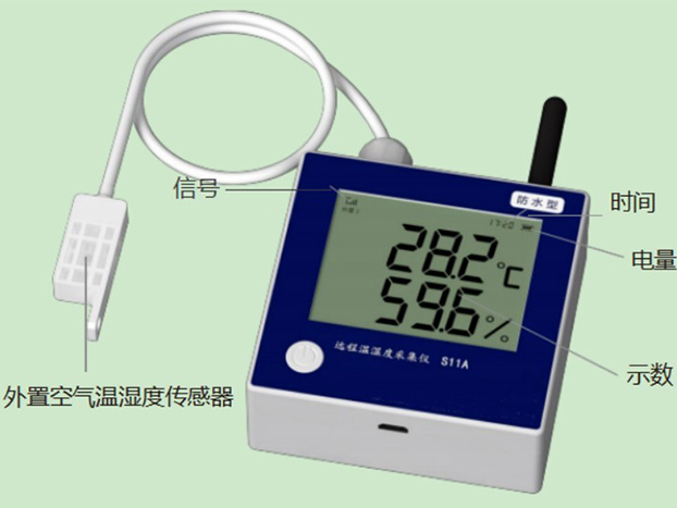 遠程溫濕度采集儀